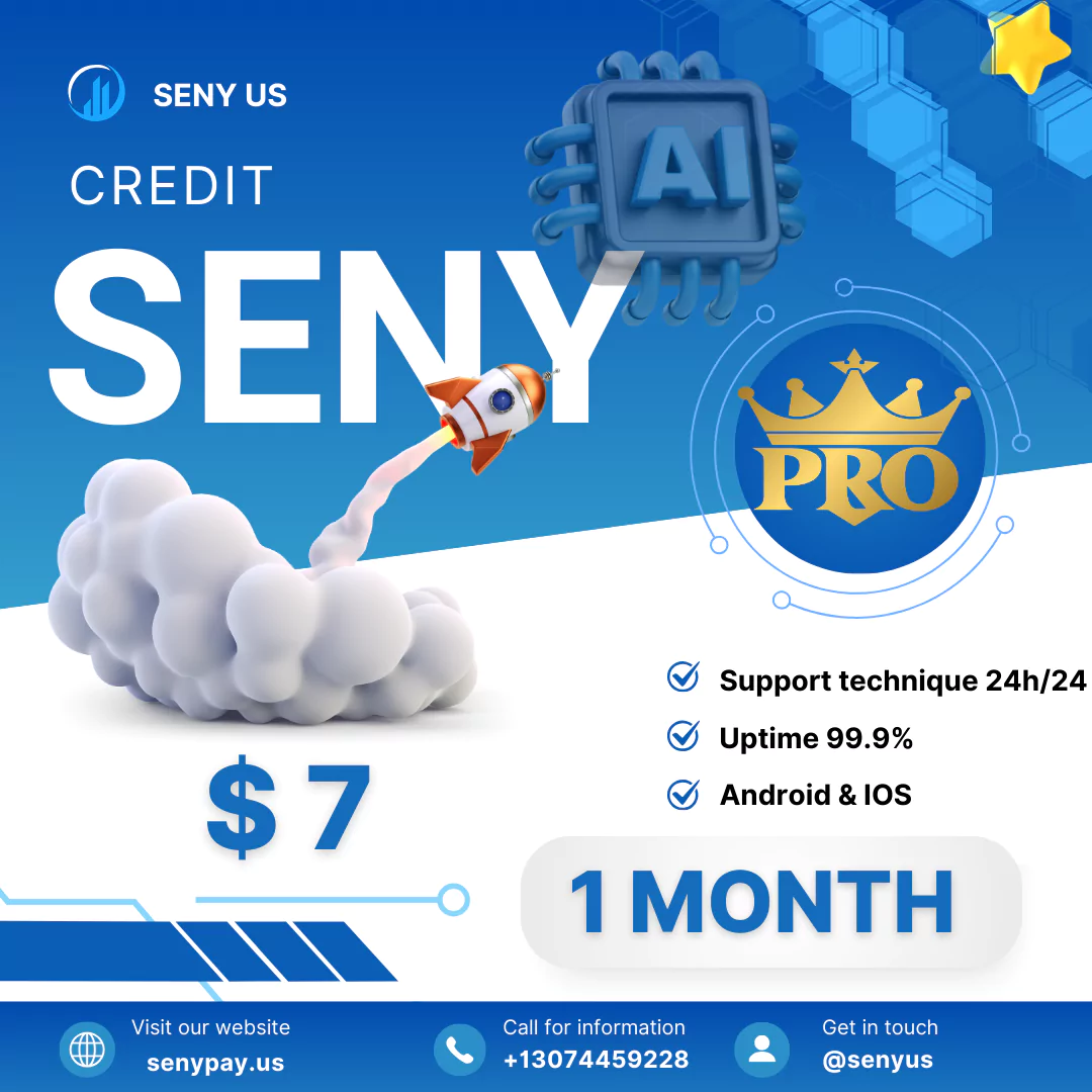 Credit Seny Pro 1 Month